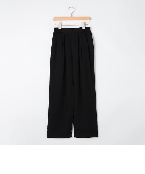 ボイルシャンブレーワイドパンツ