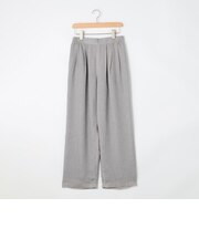 ボイルシャンブレーワイドパンツ