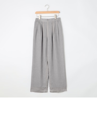 ボイルシャンブレーワイドパンツ