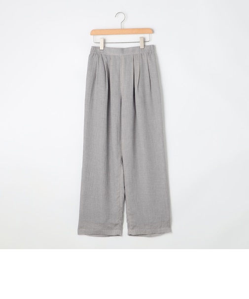 ボイルシャンブレーワイドパンツ