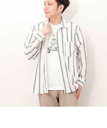 レースワンナップカラーシャツ