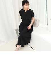 サップタンブラーウエストタックワンピース