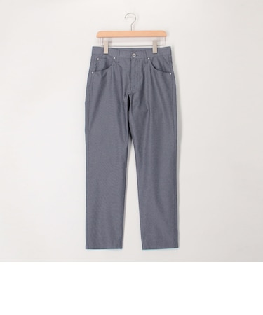 《ビジカジ対応》COOLMAX　ドビー/ピケ　ストレッチ　5ポケットパンツ