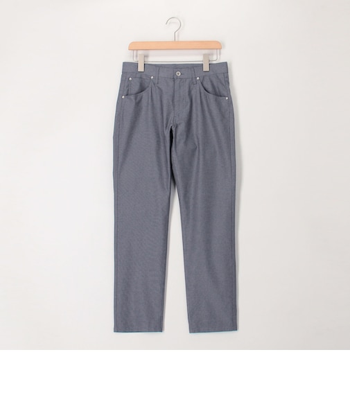 《ビジカジ対応》COOLMAX　ドビー/ピケ　ストレッチ　5ポケットパンツ