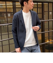 《ビジカジ/セットアップ対応》Reflax　キャンバス　テーラーカーデ