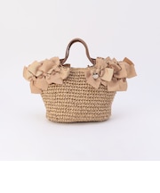 リボン付きペーパートートバッグ