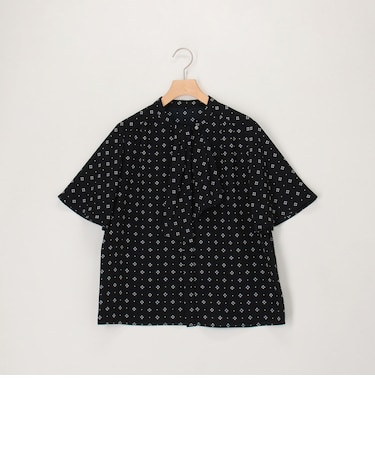 フラワープロバンスプリントブラウス