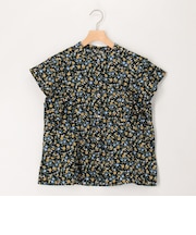 フルーツプリントフリルブラウス