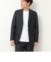 《ビジカジ/セットアップ対応》カラミストレッチ　ジャケット