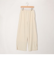 ダブルクロスサイドスリットパンツ