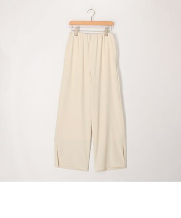 ダブルクロスサイドスリットパンツ