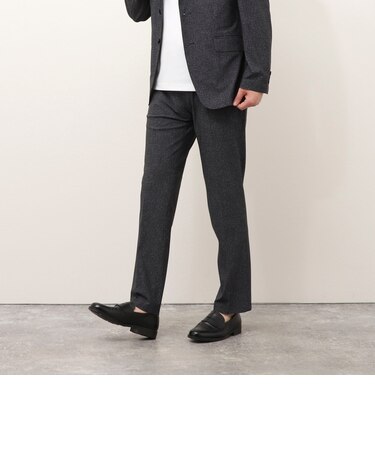 《ビジカジ/セットアップ対応》《接触冷感》4wayストレッチ　スラックス