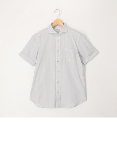 《ビジカジ対応》パラシュートカッタウェイ リバーシブルドビー半袖シャツ