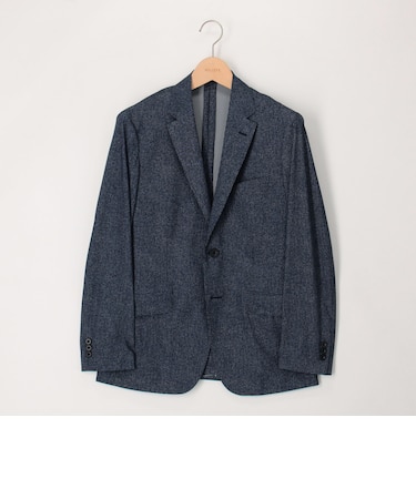 《ビジカジ/セットアップ対応》《接触冷感》4wayストレッチ　ジャケット