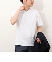 シルケットスムース　Vネック　JACKET-Tシャツ