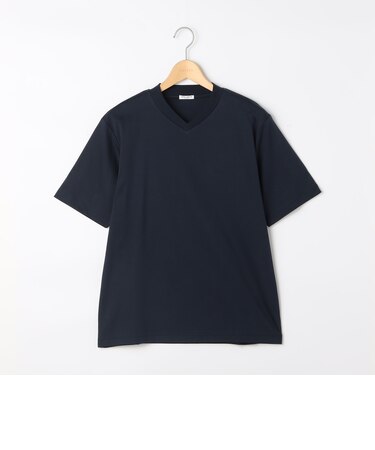 シルケットスムース　Vネック　JACKET-Tシャツ