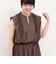 《セットアップ対応》シルキーローンフリルブラウス