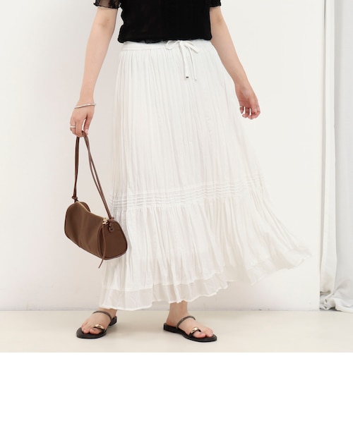 WEB・一部店舗限定】シルエットフラワースカート｜マッキントッシュ