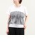 シアーチェックビスチェ付きTシャツ