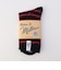 【Robert P. Miller】1P Shaggy border socks　シャギーボーダーソックス