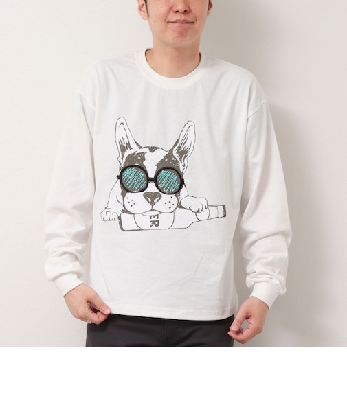 オープンエンド天竺 フレブル ロングスリーブ Tee