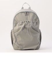 GATHERED NYLON BACKPACK