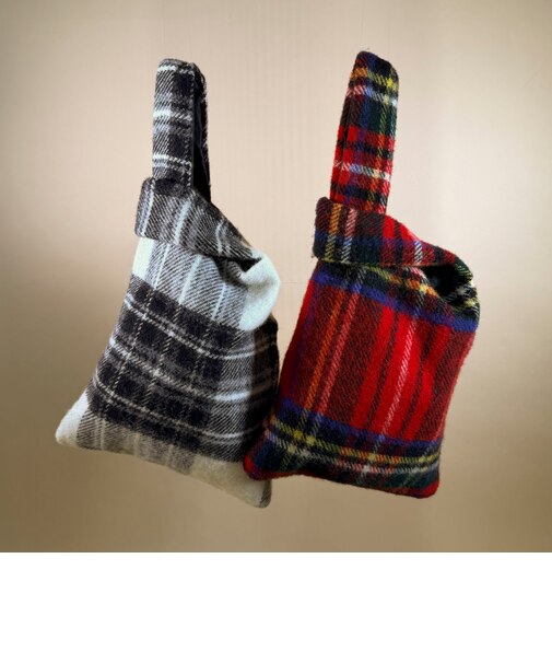 《別注》【TWEEDMILL】チェック柄トートバッグ