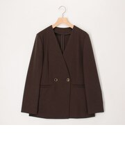 《セットアップ対応》ウォッシャブルツイルストレッチジャケット