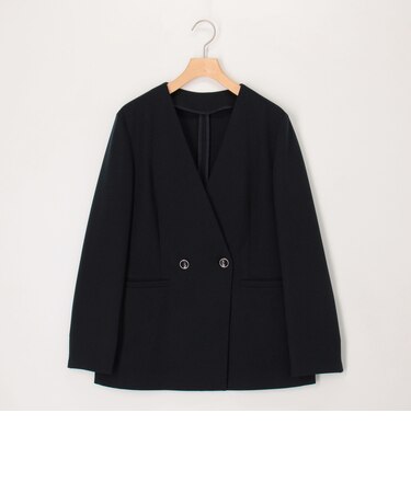 《セットアップ対応》ウォッシャブルツイルストレッチジャケット