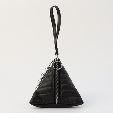 STITCH TRIANGLE POUCH
