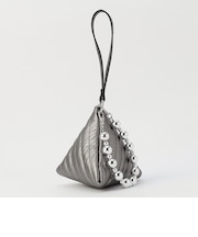 STITCH TRIANGLE POUCH