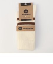 WOOLSENSウールラインソックス