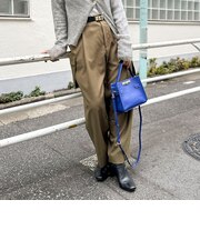 《セットアップ対応》ウォッシャブルソフトカーゴパンツ