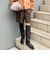 《セットアップ対応》ウォッシャブルウール調ストレッチハーフパンツ