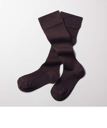 【ATELIER BRUGGE】MAEE コンプレッションソックス／コットンリブソックス