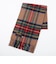 【TWEEDMILL】チェック柄ウールストール