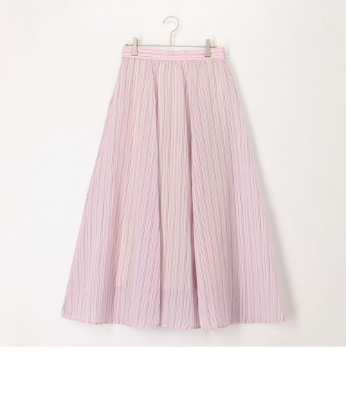 シアーストライプフレアスカート｜フレディアンドグロスター