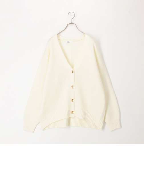ヤクライクＶネックワイドカーディガン