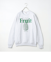 【FRUIT OF THE LOOM】FTL 25FW PRINT SWEAT3　裏起毛プリントスウェット