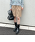 裏起毛サキソニータックハーフパンツ