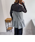 チェック柄レイヤードキャミワンピース