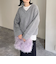 ブークレニットVネックプルオーバー