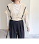 ハンドメイドかぎ編みビスチェ