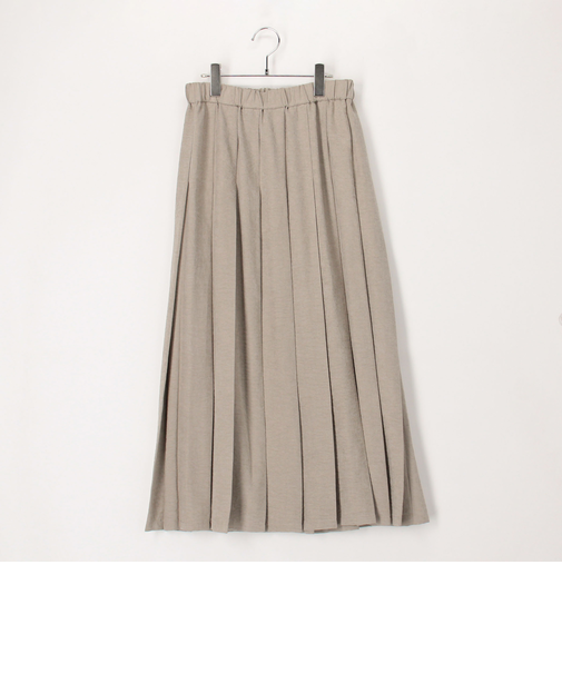 フェイクスウェードプリーツスカート