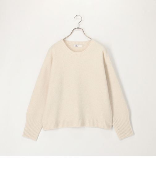 FOXタッチクルーネックプルオーバーニット