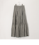 プリーツティアードスカート