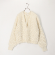 フェザーモールトッパーカーディガン