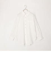 リネンコットンレギュラーシャツ