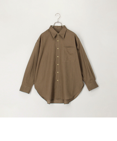 リネンコットンレギュラーシャツ