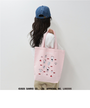 【HELLO KITTY meet FREDY emue】  ボックスプリントトートバッグ